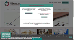 Desktop Screenshot of makler-mustermann.de